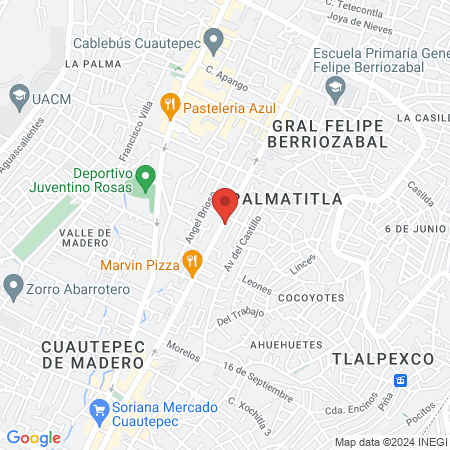 Estudio de Belleza Hair Rock map