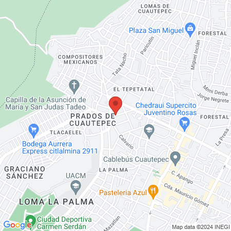 Estetica D’ Aldo map