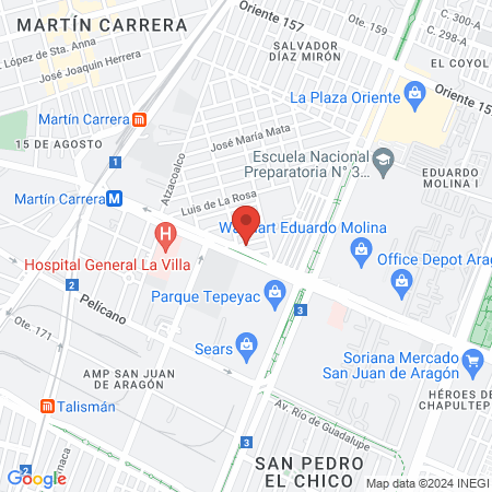 Peña Garcia Celia map