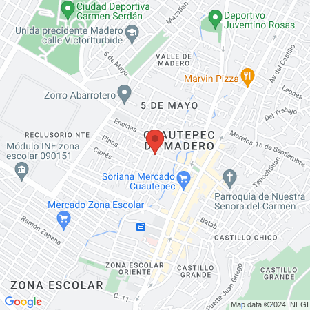 Consultorio dental Portal de Sonrisas map