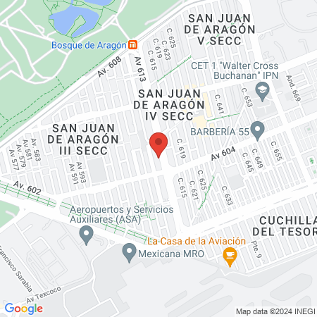 Street Fit Aragón map