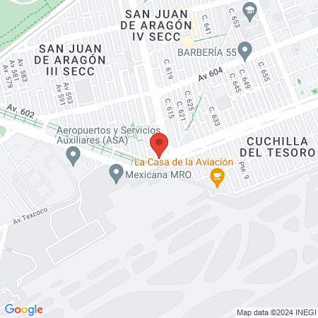 Clínica veterinaria Alice Balam map