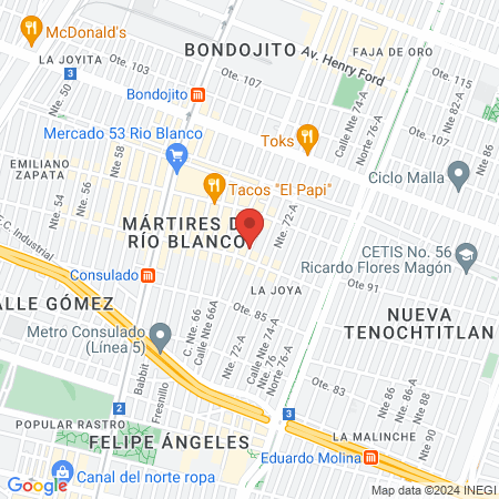 Dentista Cirujano Maxilofacial - Frank Troncoso map