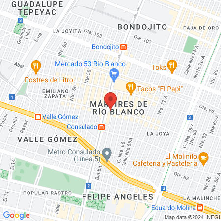 ORTODONCISTA CIRUGIA MAXILOFACIAL map