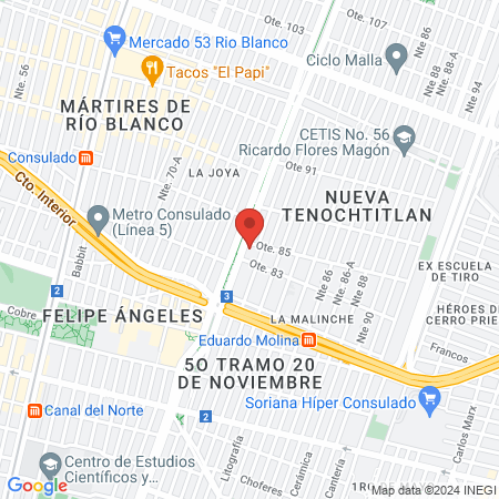 Consultorio Veterinario Barberia Bigotes map