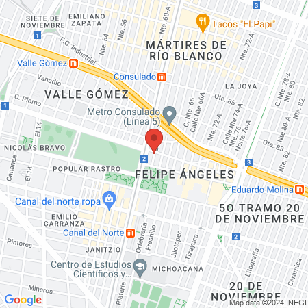 Centro Veterinario Platino map