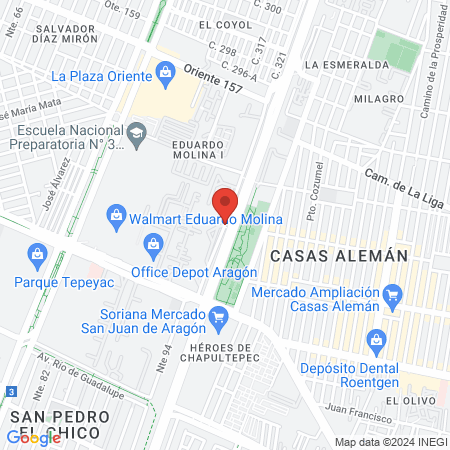 Dr. y Gral. Marco Antonio Barreda Gaxiola map