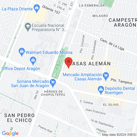 CONSULTORIOS ''QUINTANAR'' map