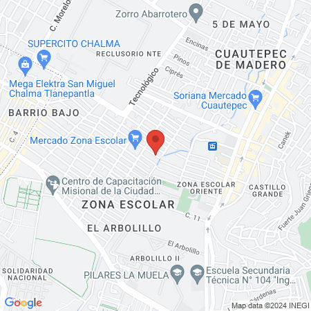 Grupo Odontologico Para El Niño Y El Adolescente, Sc-Odontologia Pediatrica map