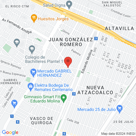 Jimena Cruz Salón de Belleza map