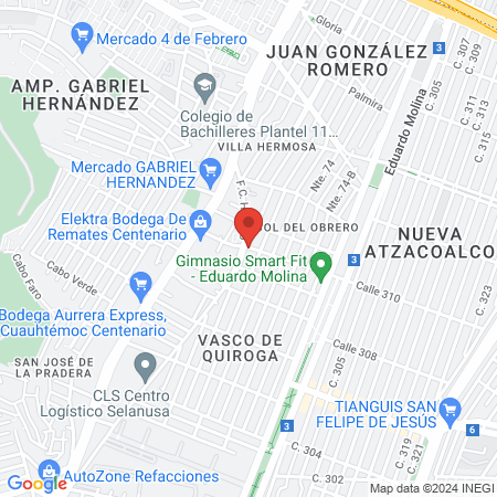 Vickka Uva Nails & Hair map