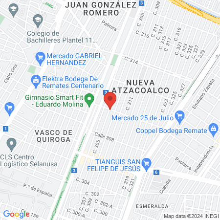 Barberia Torres. map