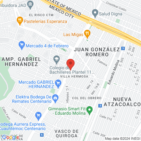 CIRUJANO DENTISTA map