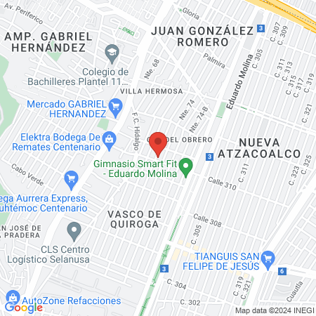 Consultorio médico map