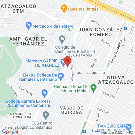 Consultorio médico map