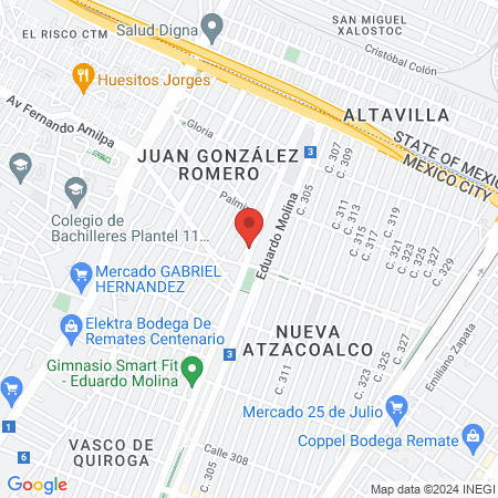 Medico Homeopata map