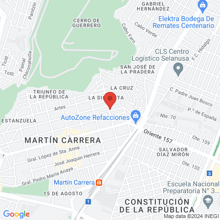 Consultorio dentista map