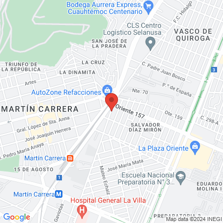 Consultorio Médico y Dental map