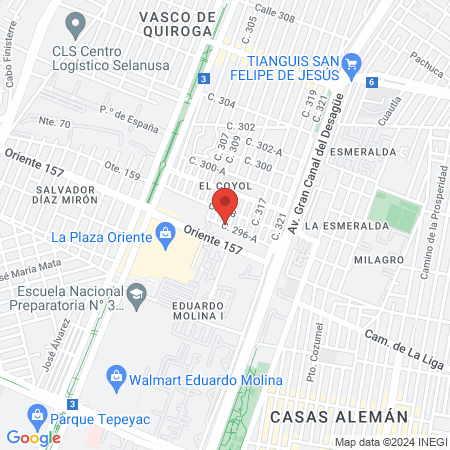 La Casa del Barbero map