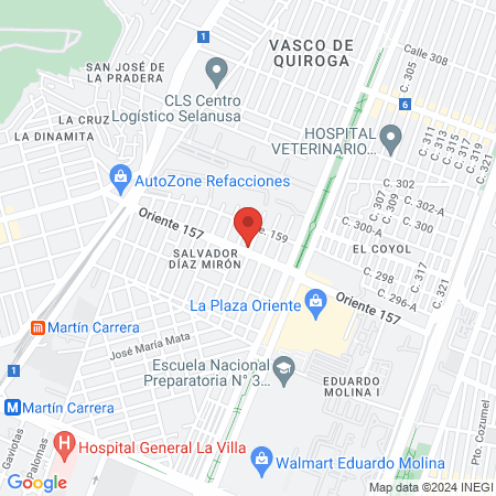 Consultorio Dental map