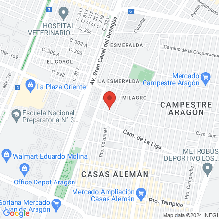 CIRUJANO DENTISTA map