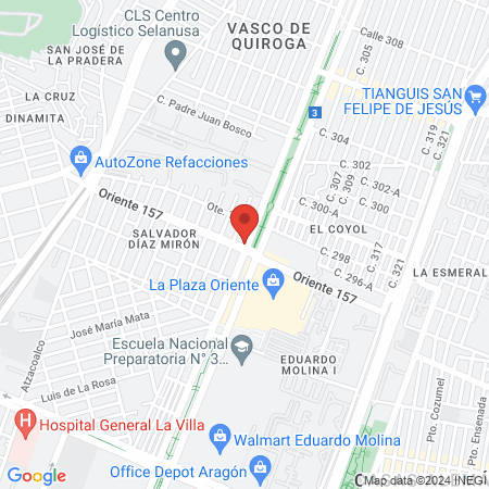 PODÓLOGOS D'PAVE map