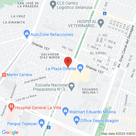 La Casa de las Lunas Aragón map