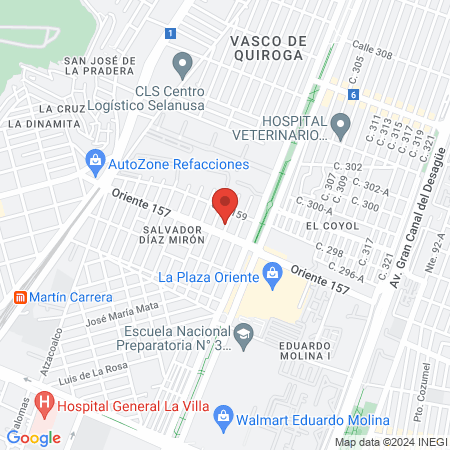 Consultorio Medico, Homeopatico!! map