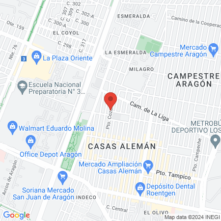 Cesar Gilberto Acevedo Zepeda map