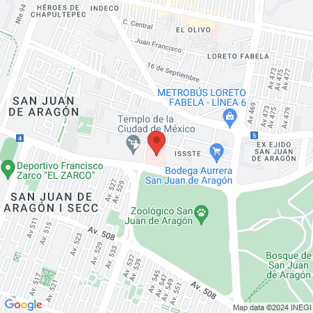 Hospital General de Zona 29 IMSS map