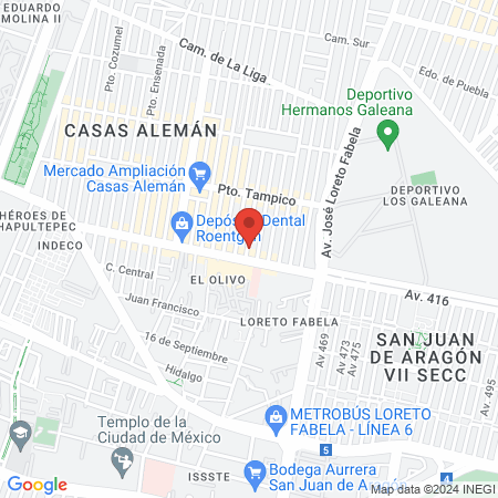 CLINICA VETERINARIA PERROS Y GATOS map