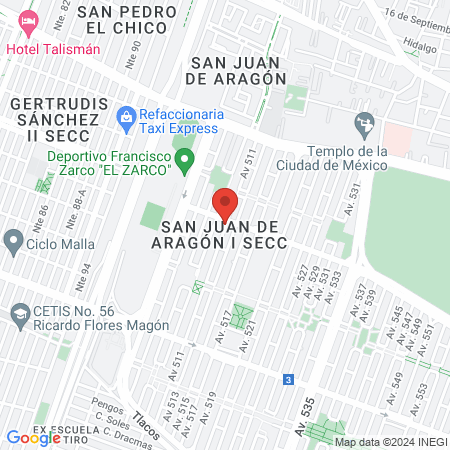 Clinica Dental Dents Saines map