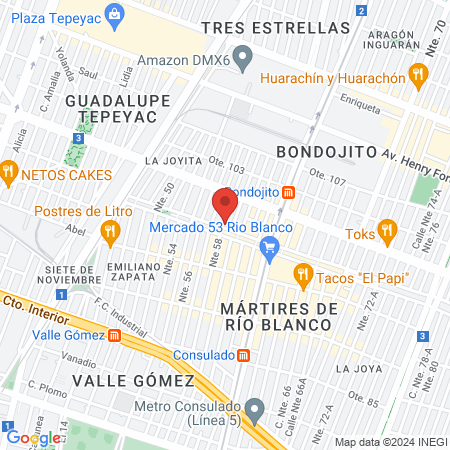 CONSULTORIO DENTAL map