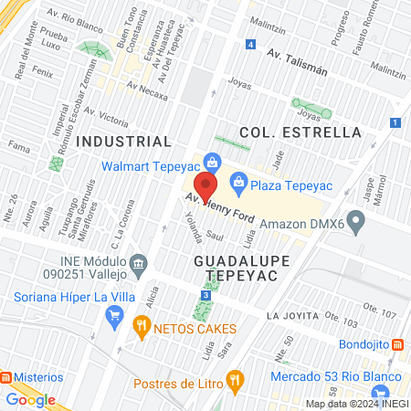 Polanco GYM map