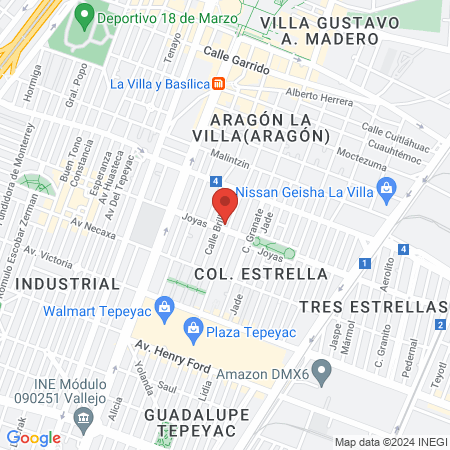 Podología Estrella map