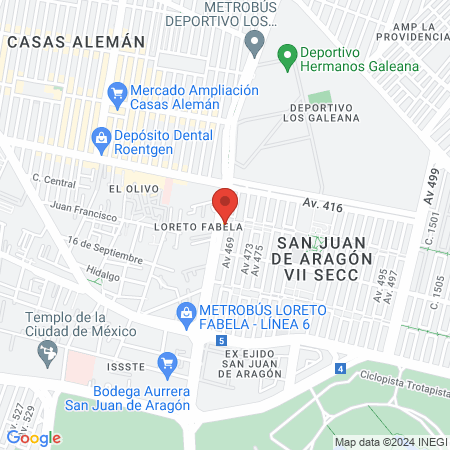 Barberia "EL GRILLO" map