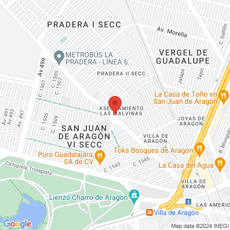 Barbershop "Laroye" map