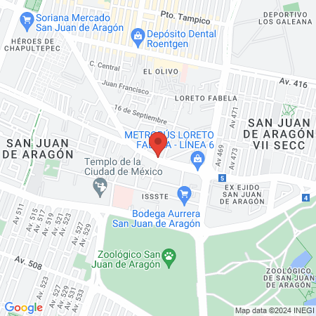 Centro de Especialidades Dentales BioDental map