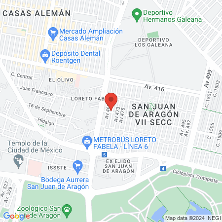 Cirujano Dentista Ramón Moncada Reyes map