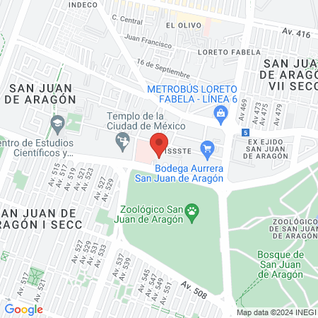 Mister Mascotas San Juan de Aragón Tienda Estética y Veterinaría map