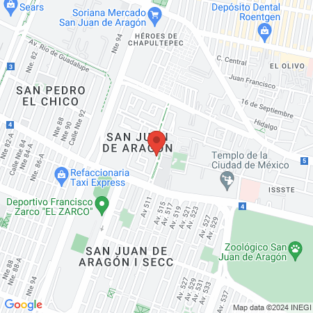 Trenzas Lis CDMX map
