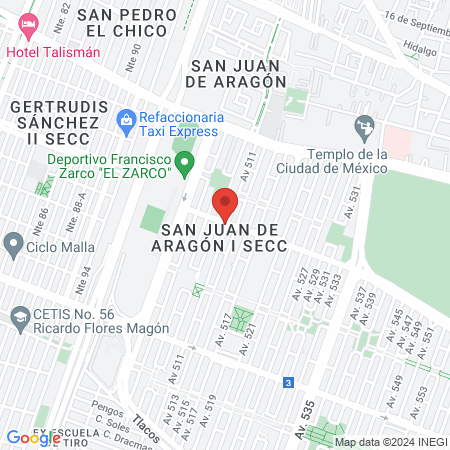 La Barbería Don Pancho map