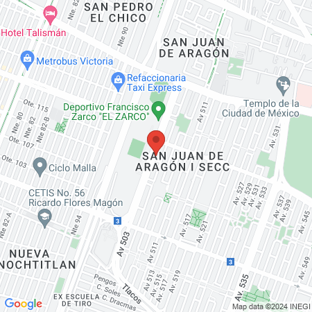 Gorilla Power Team Gym Aragón map