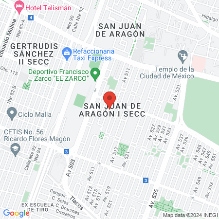 Centro Veterinario map