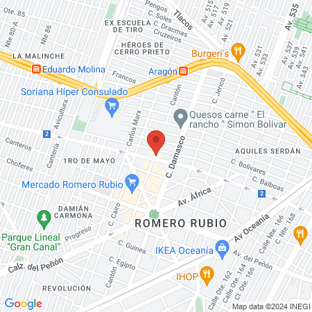 Estetica D'glamour map