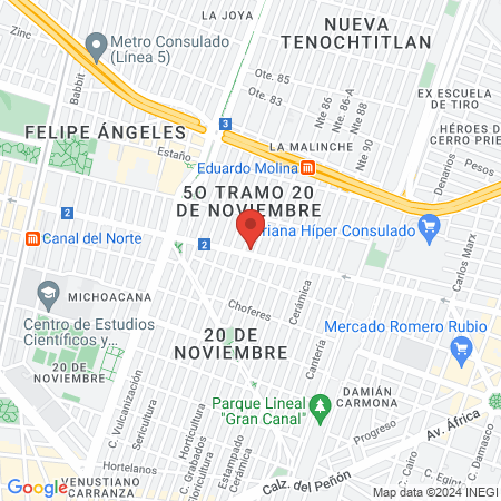 Estética Alice Fashion map