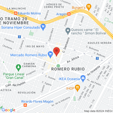 Spa y Barberia H2O map