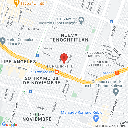GIMNASIO MIXTO GORILAS map