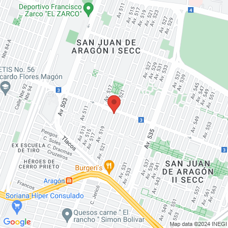 Alexander Team & Gym map