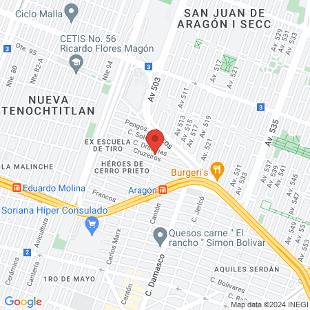 “Dental Alejandre” map